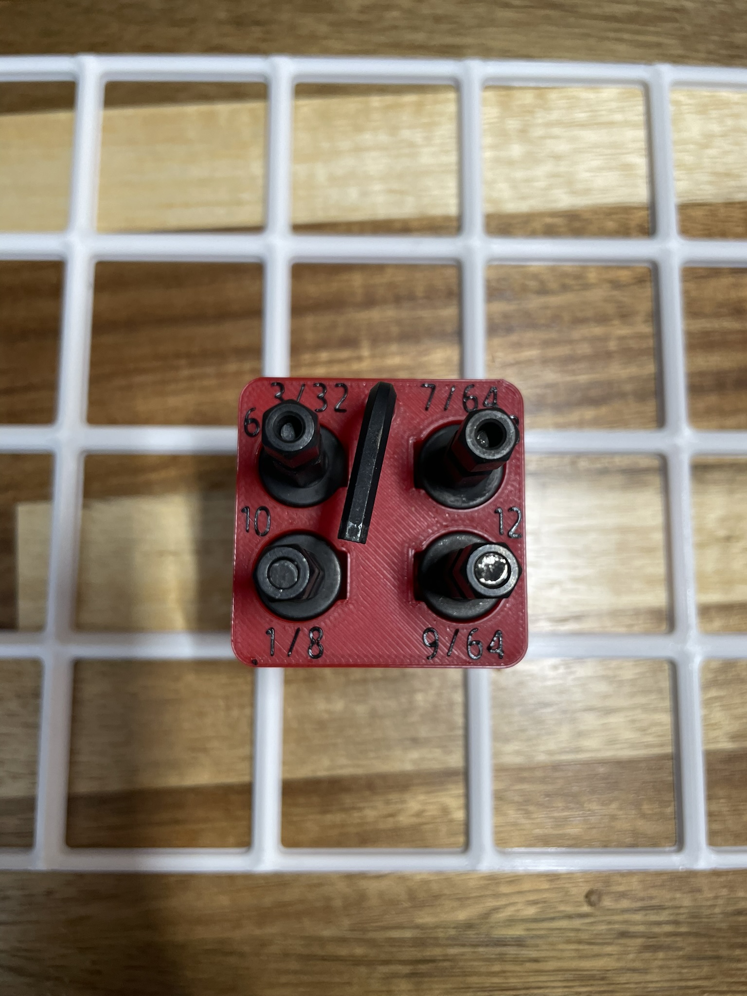 Gridfinity Snappy Countersinks holder — miniatura 2