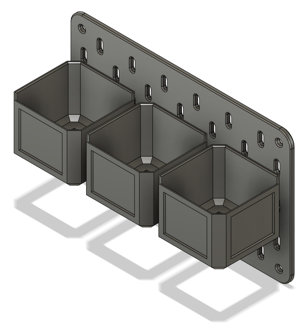 Ikea Skadis 80mm x 80mm Isopropyl Bottle Holder by sm_fox Download