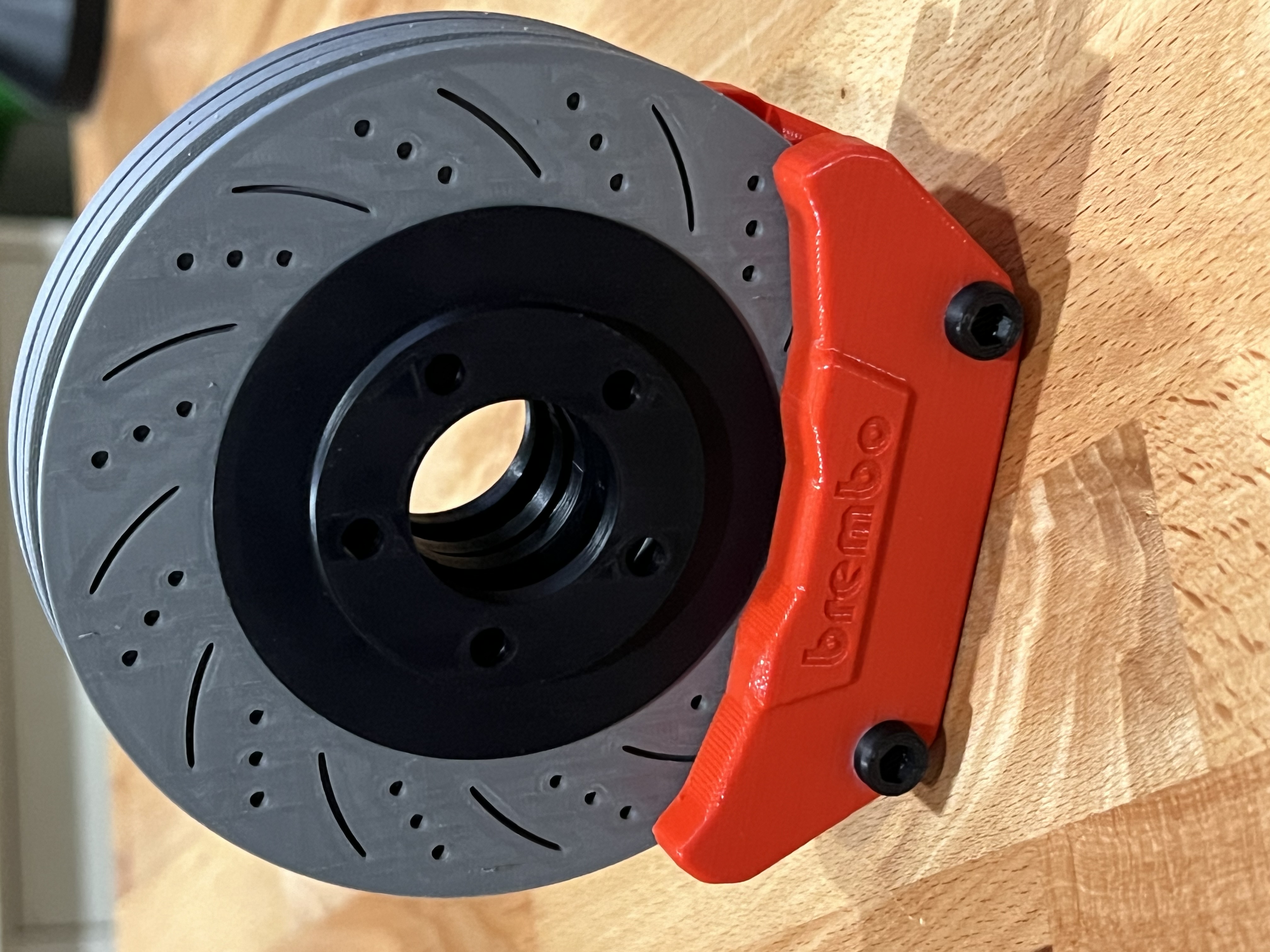 Hub for Disc Brake Coaster Set 3D model thumbnail
