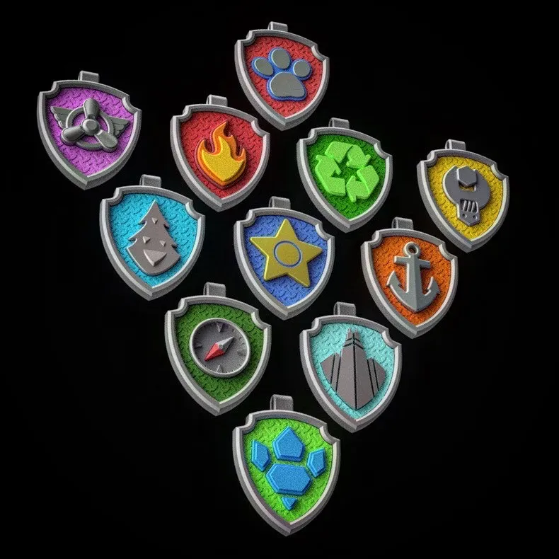 paw-patrol-badges-by-3dworkbench-download-free-stl-model-printables-com