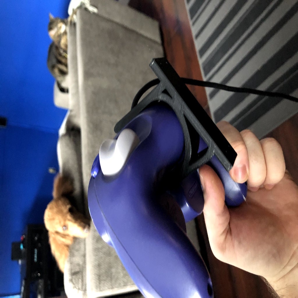 GameCube Controller Wall Mount by smysnk Download free STL model