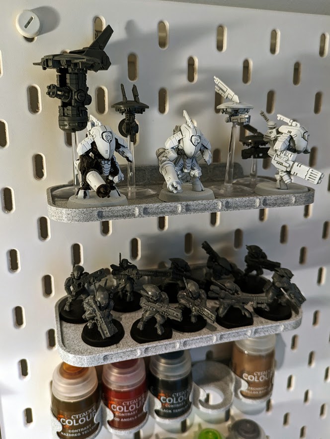 Skadis mini figure tray