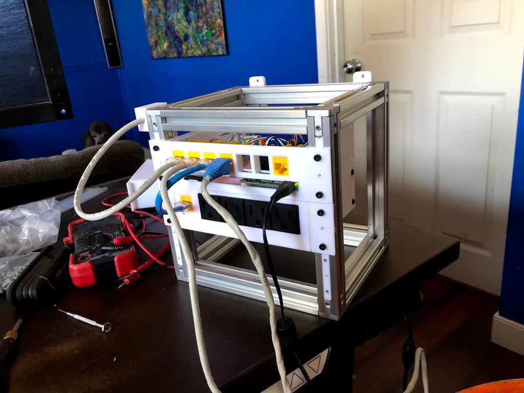 Mini-Rack Enclosure System for Raspi