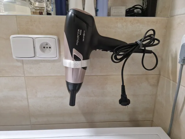 Hairdryer Wall Mount
