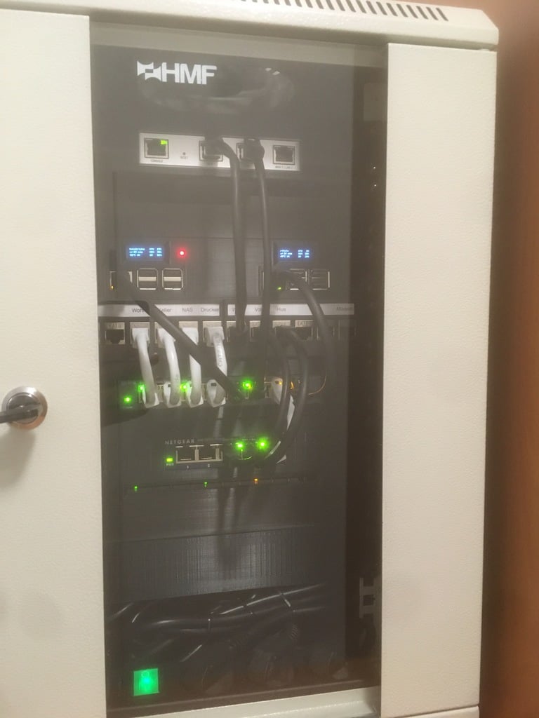10 inch rack project