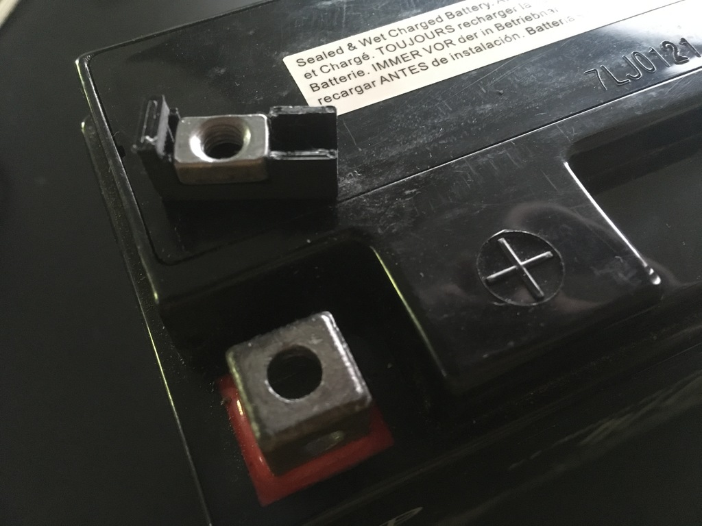 Car Motorcycle Battery Screw Nut Holder