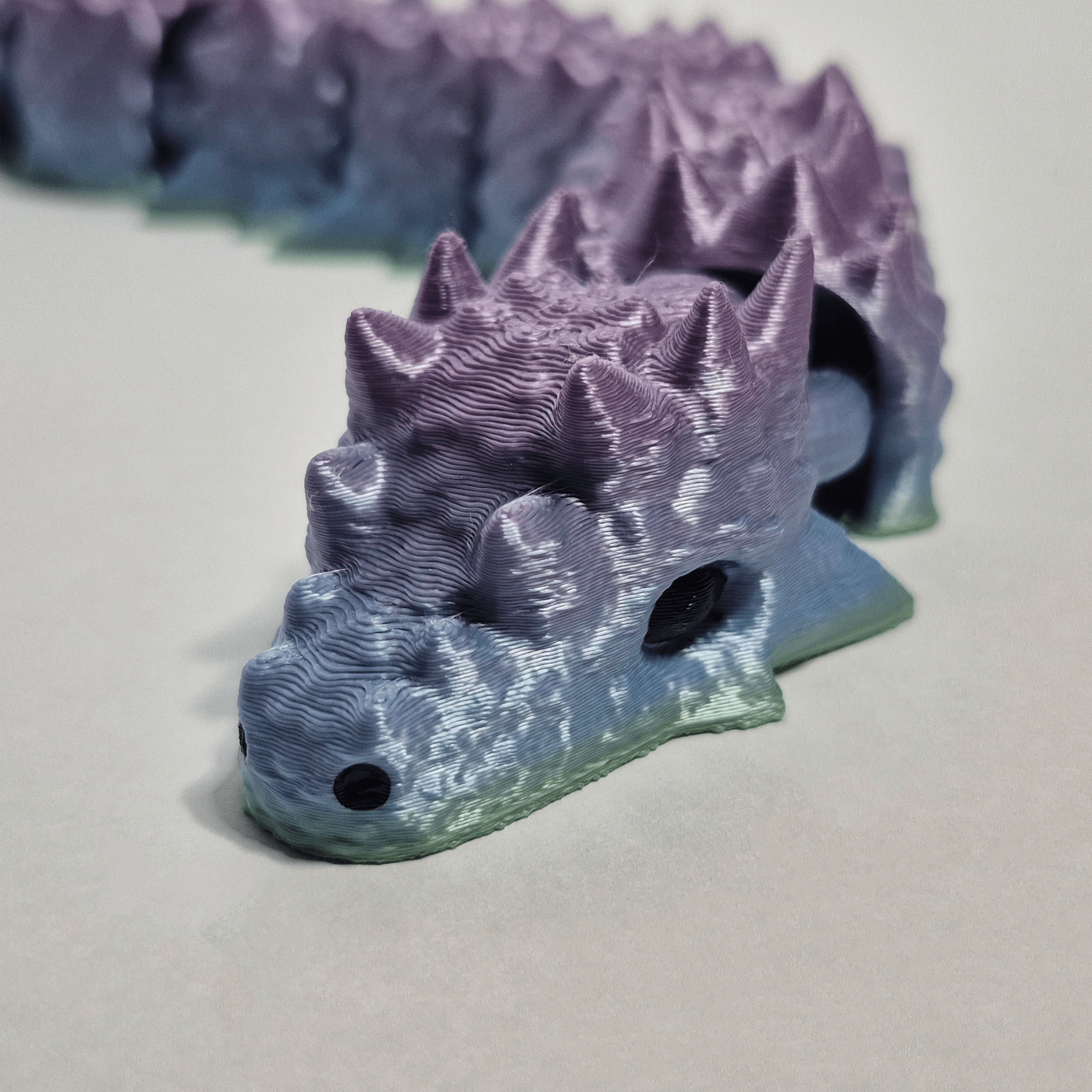 Articulated Soft Spike Dragon