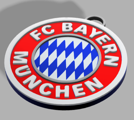 Bayern München Schlüsselanhänger by DentLP | Download free STL model ...