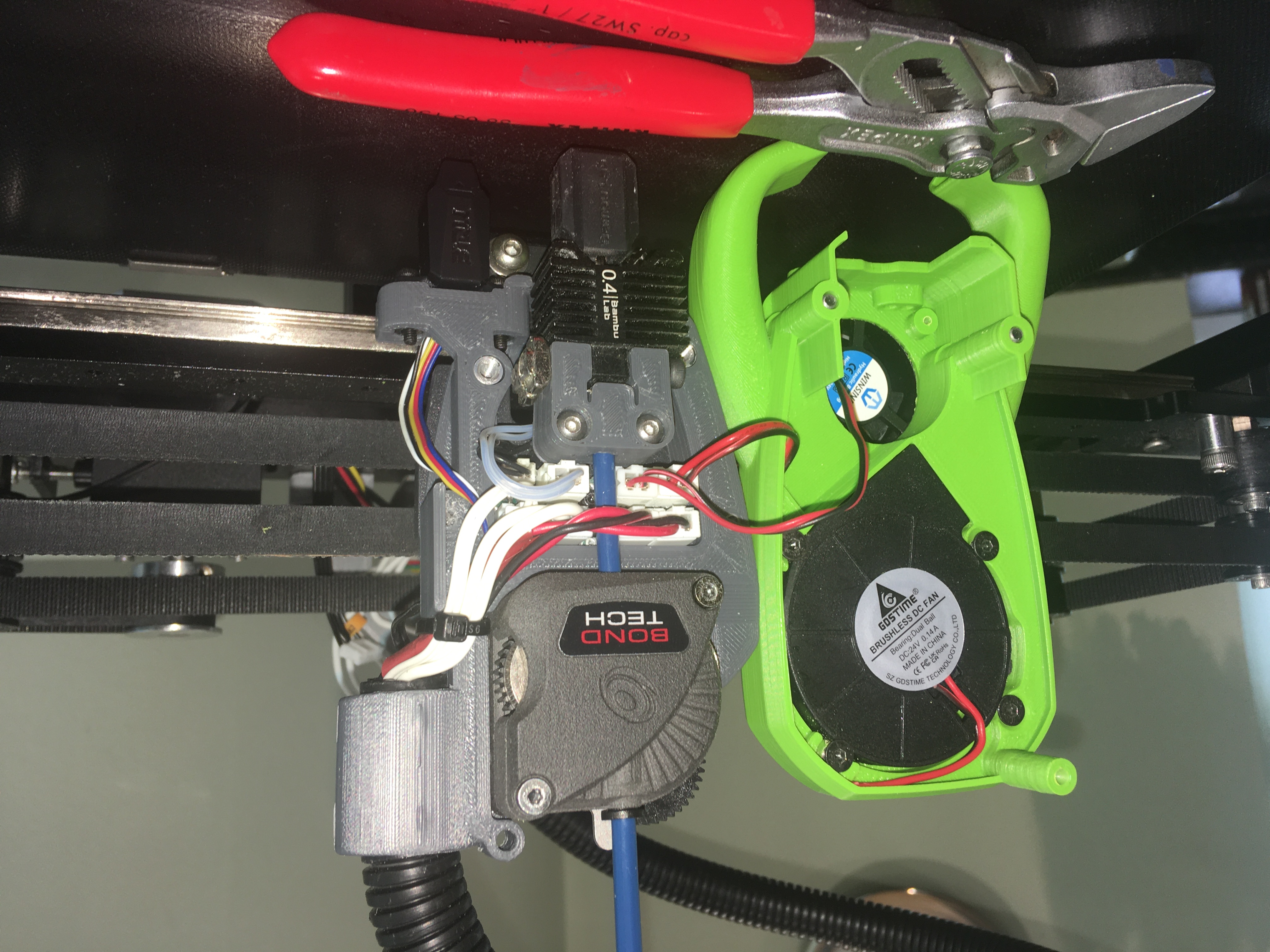 Thunder 7, Ender 7 Toolhead (Ender7, LGX Lite, Bambu Lab hotend, BIQU Microprobe)