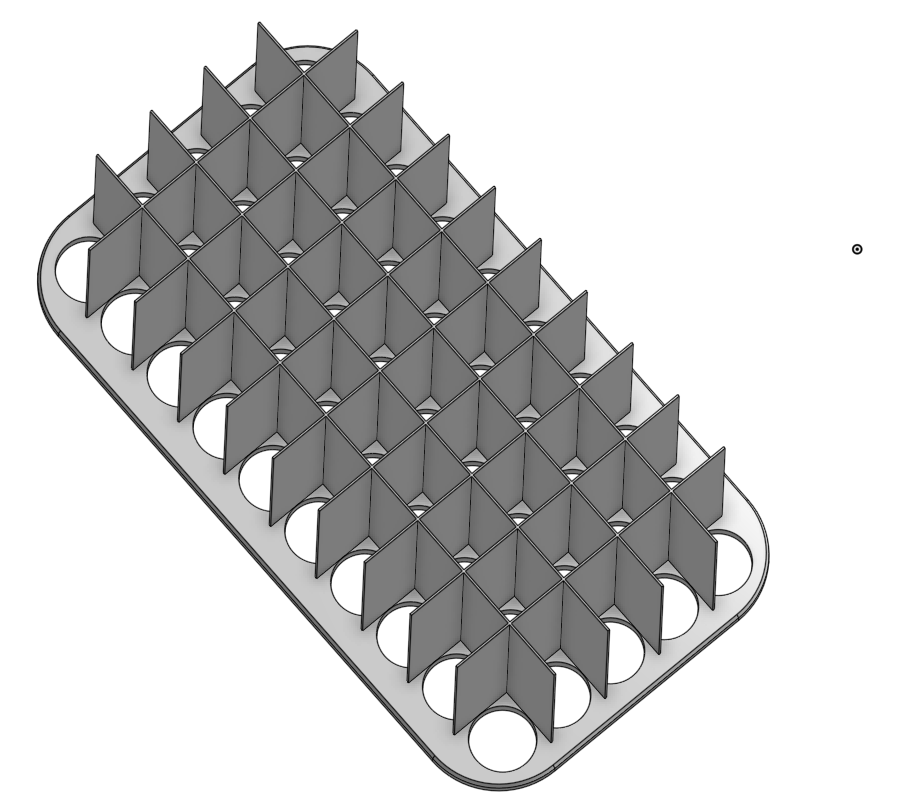 Remix of Ammo box 30-06 insert for faster printing 3D model thumbnail