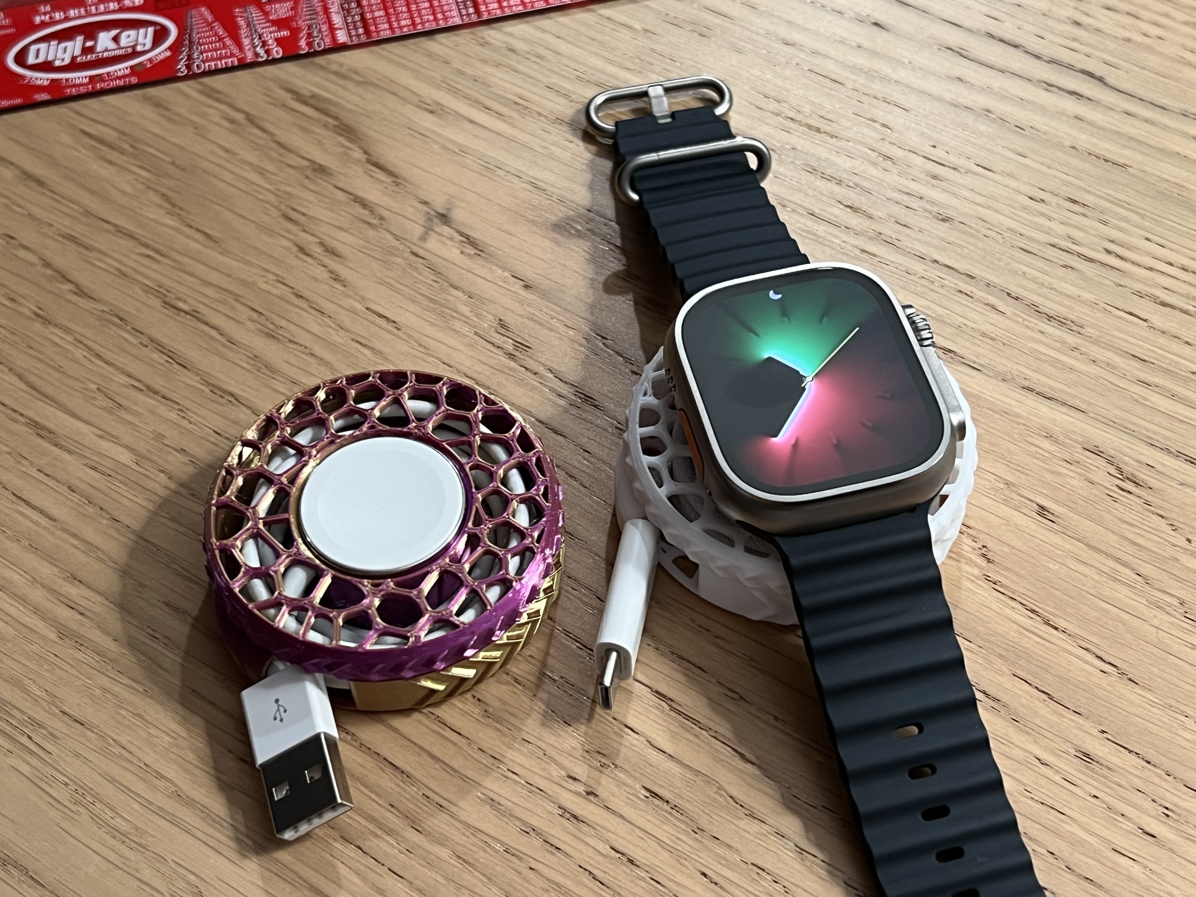 Apple Watch Charger Cable Winder Organizer