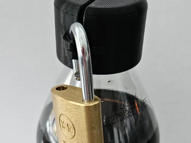 Bottle Cap Locker - Your Ultimate Beverage Guardian!