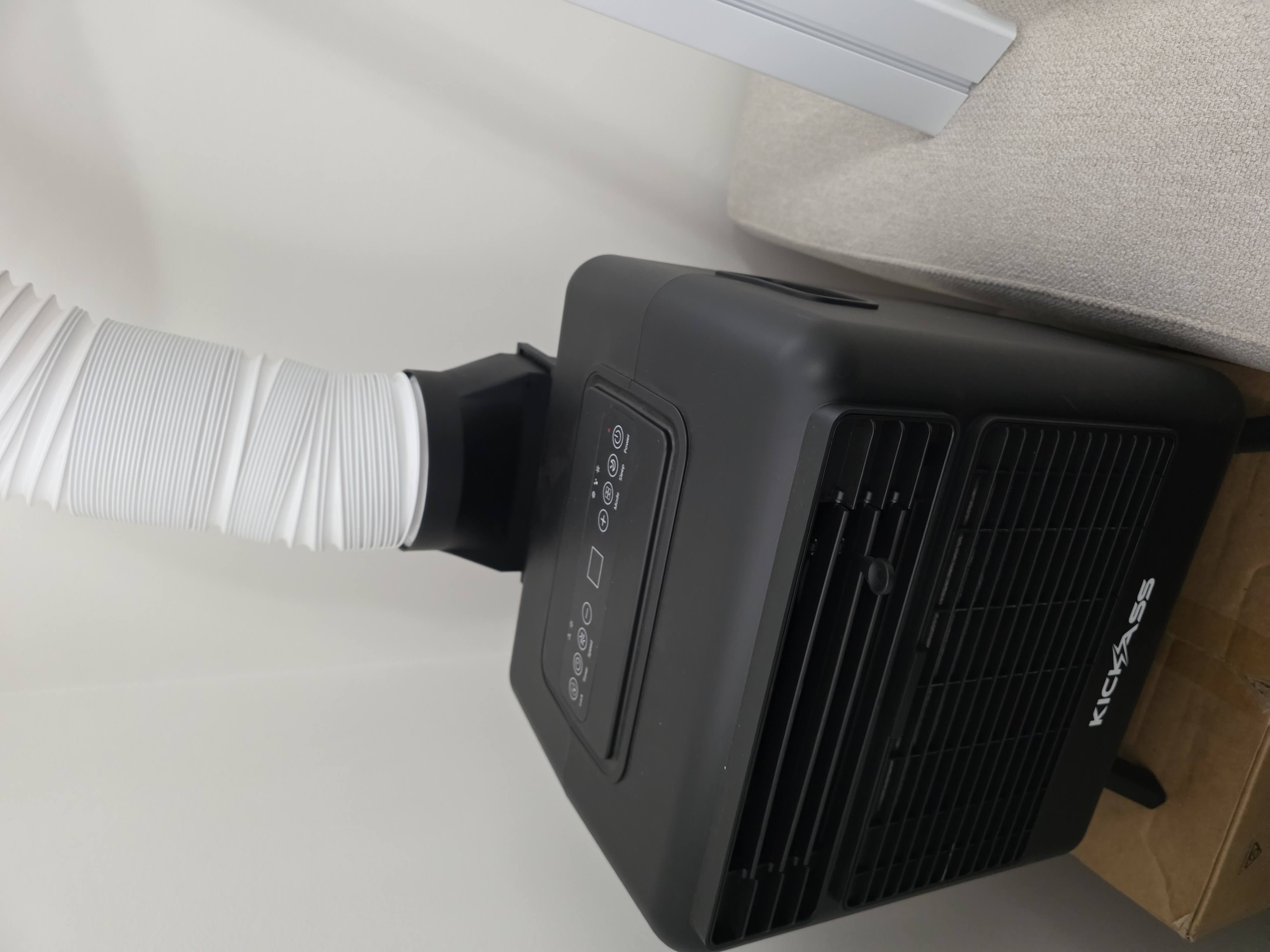 Kickass 240V Portable Air conditioner - Upright hot air outlet  adapter
