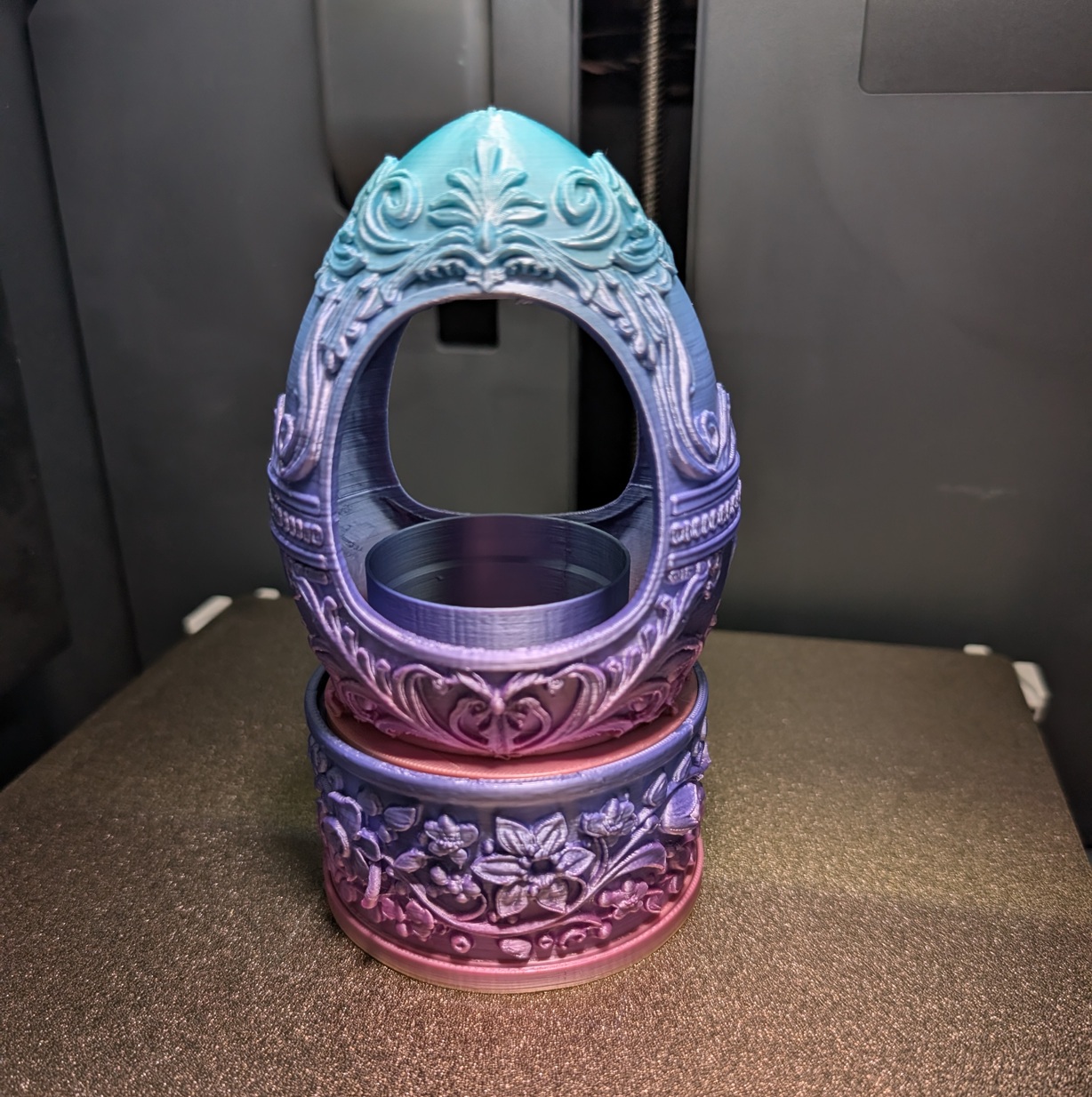 Ornate easter egg planter — miniatura 2