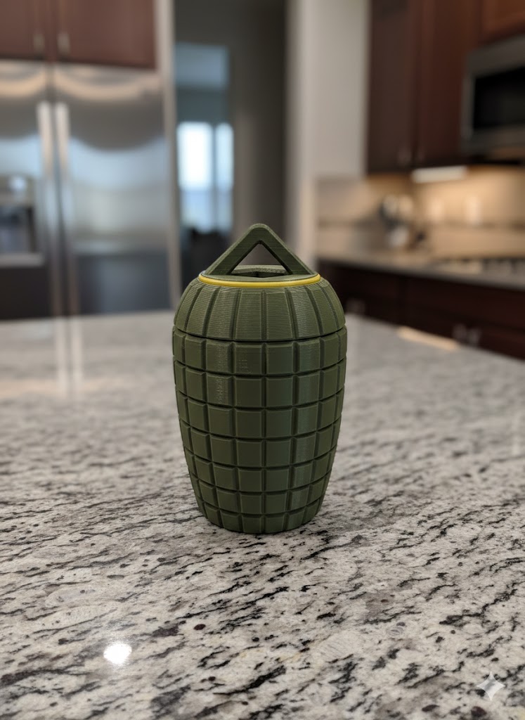 Grenade EDC Container
