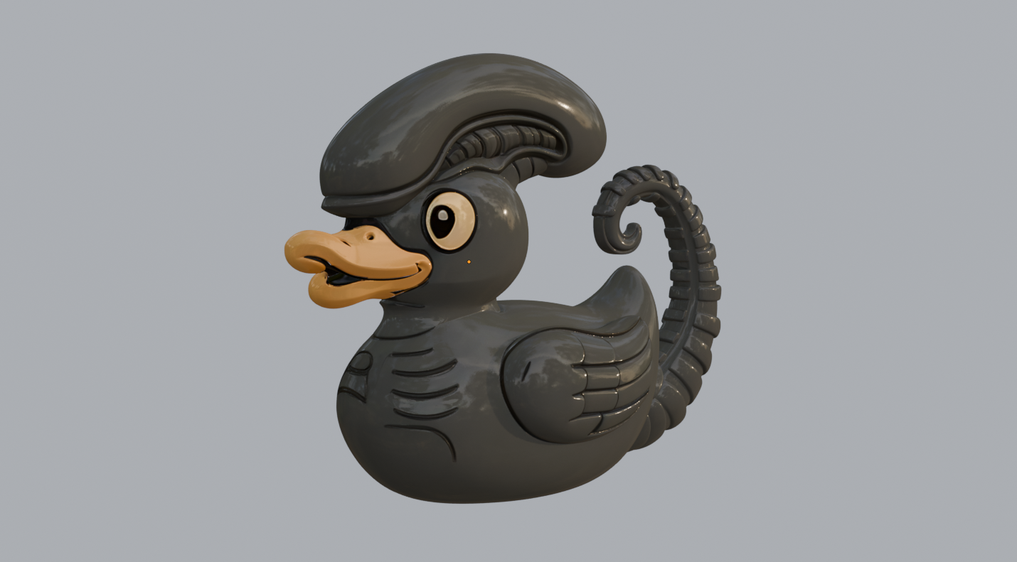 Alien Ducky – Sci-Fi Rubber Duck Remix