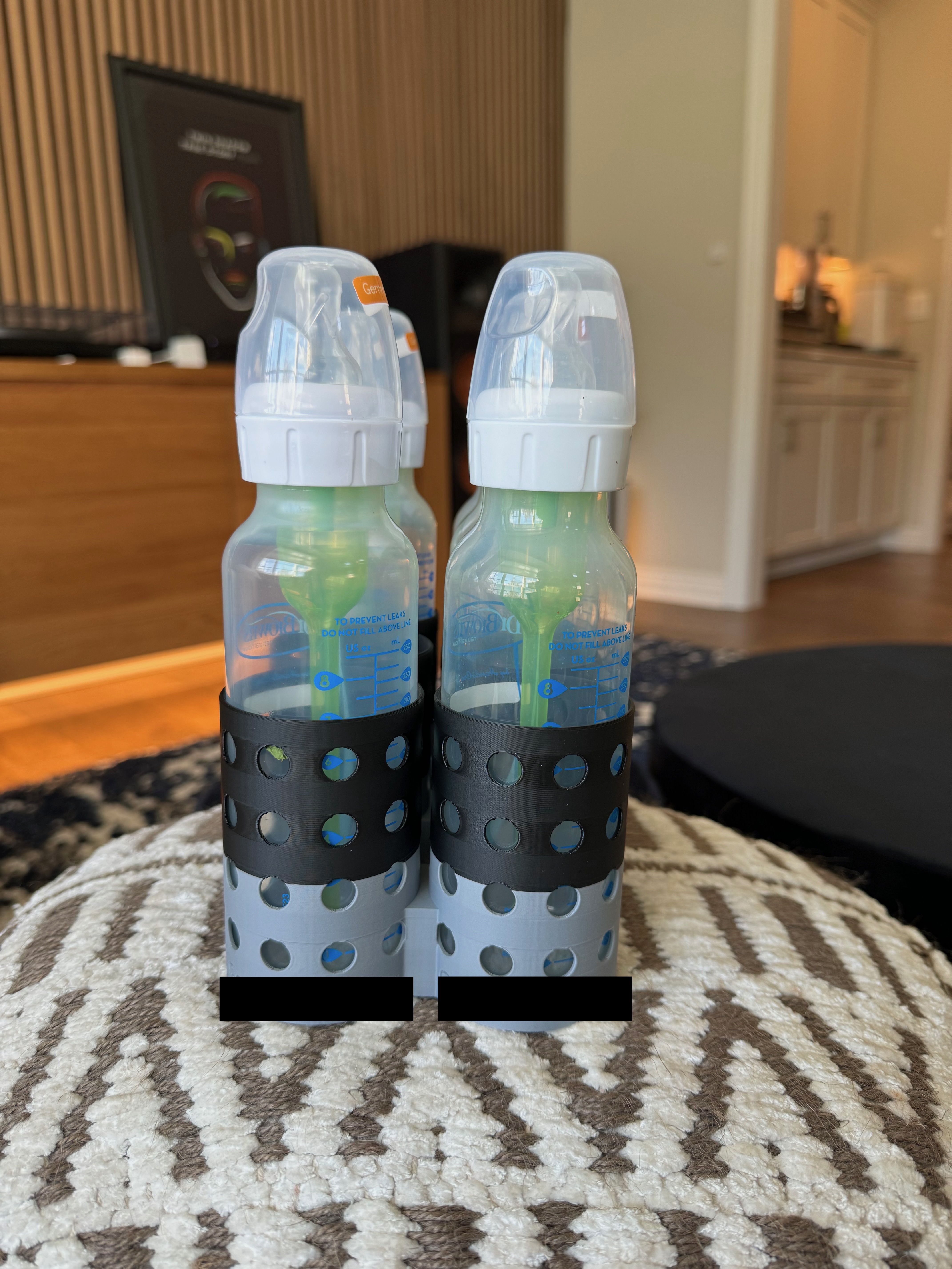 Dr Browns Brown 8 oz 6-pack Baby Bottle Holder