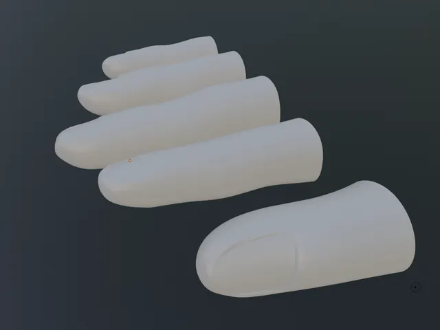 Flexible finger tips