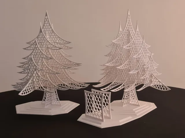 Hexagon Christmas Tree