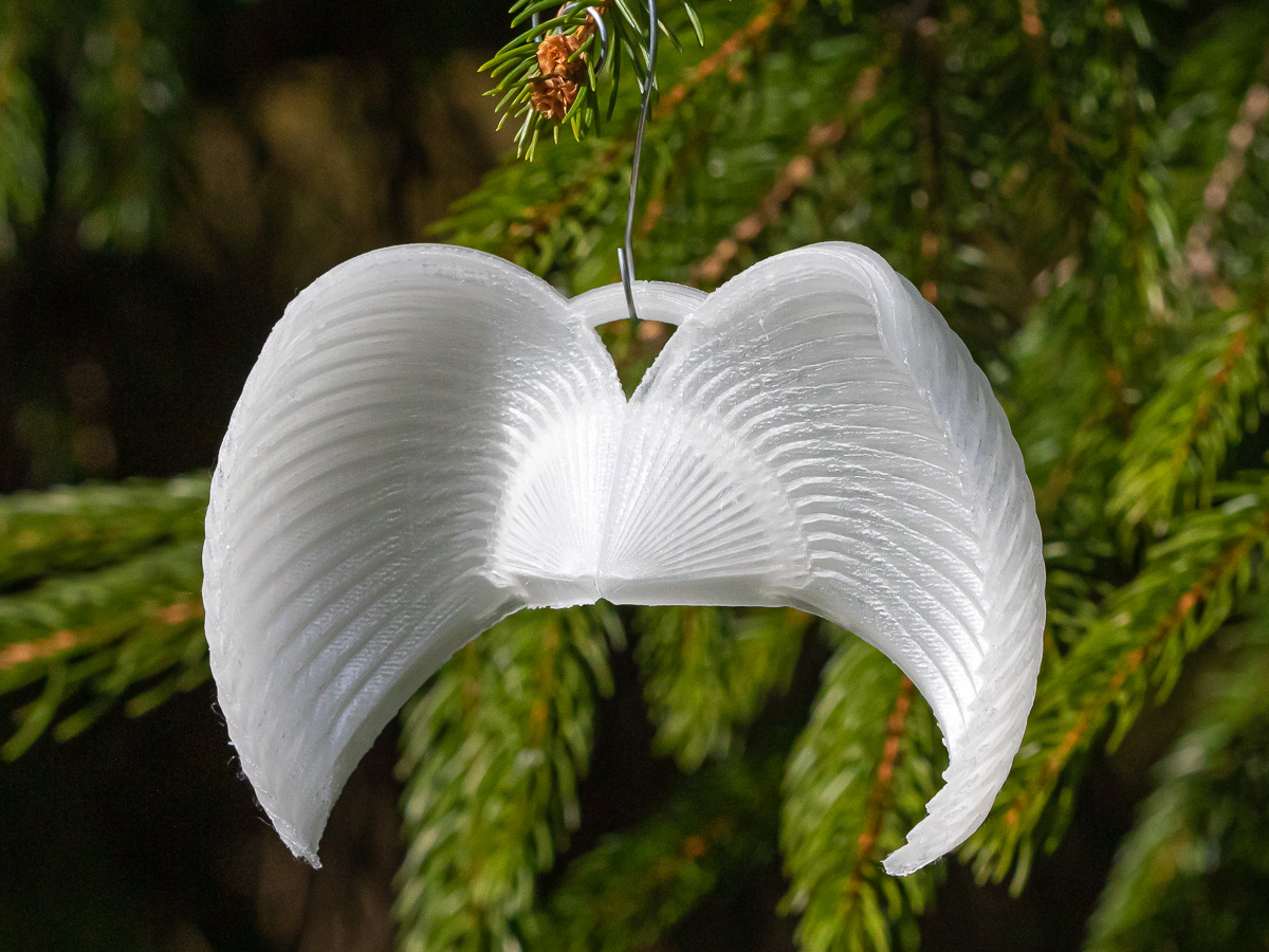 Angel's Wings Christmas Ornament