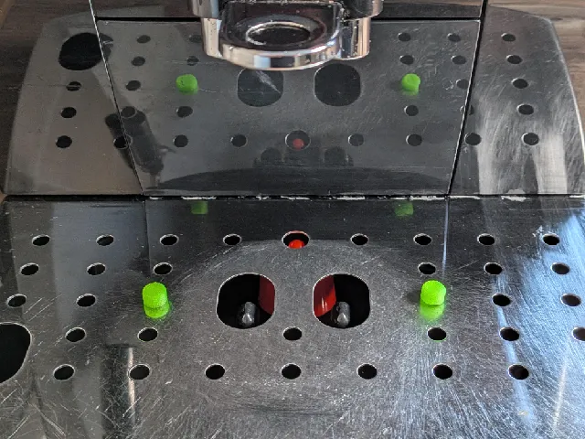 DeLonghi Magnifica S - Cup Alignment Plugs / Centering Guide / TPU