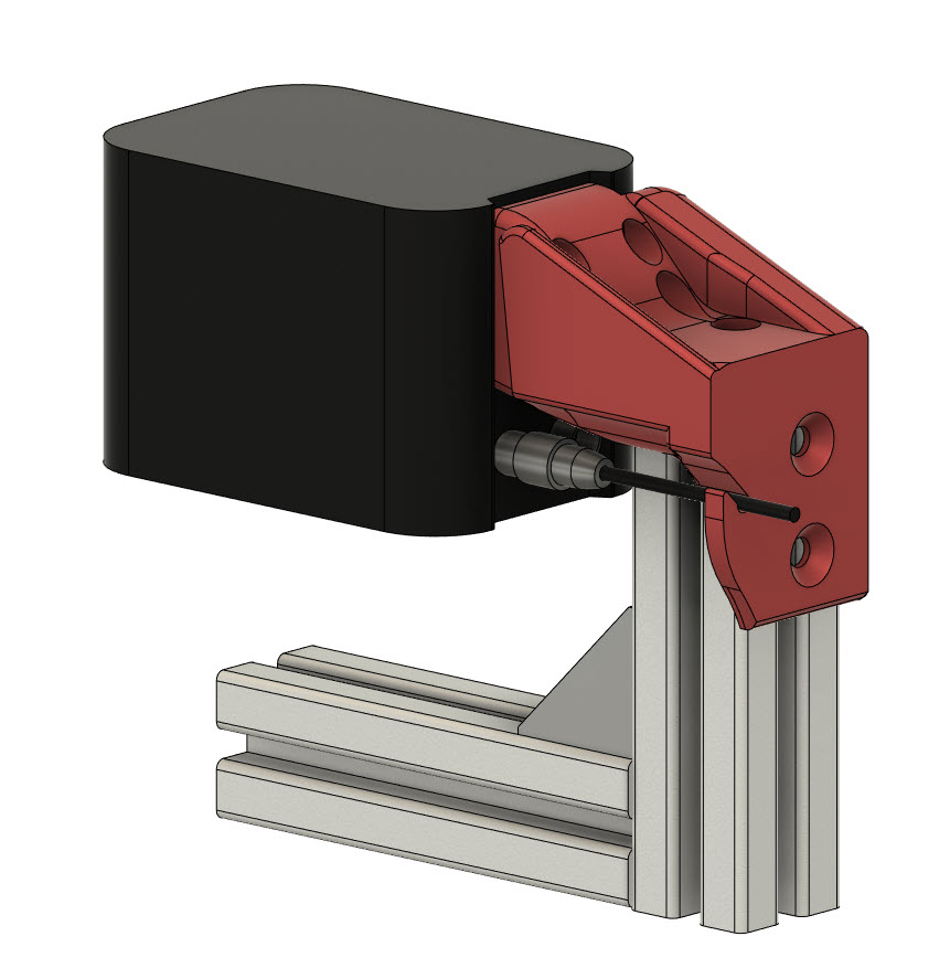 Profile mount for Virpil CM2 base