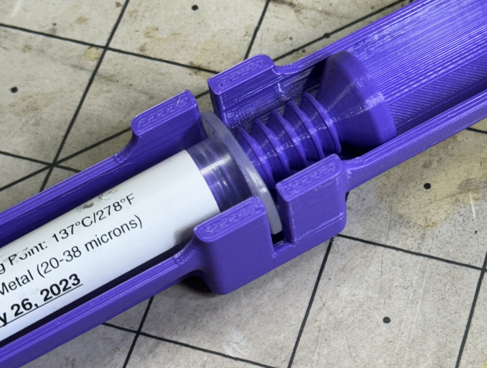 Reduced Diameter (11.5mm) Piston for Flux and Solder Paste Dispenser