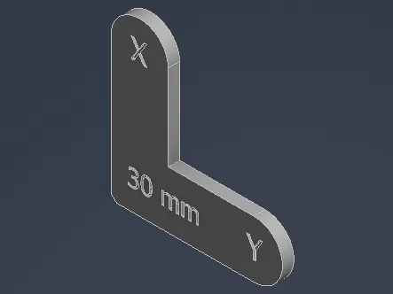 X-Y Calibration 30mm