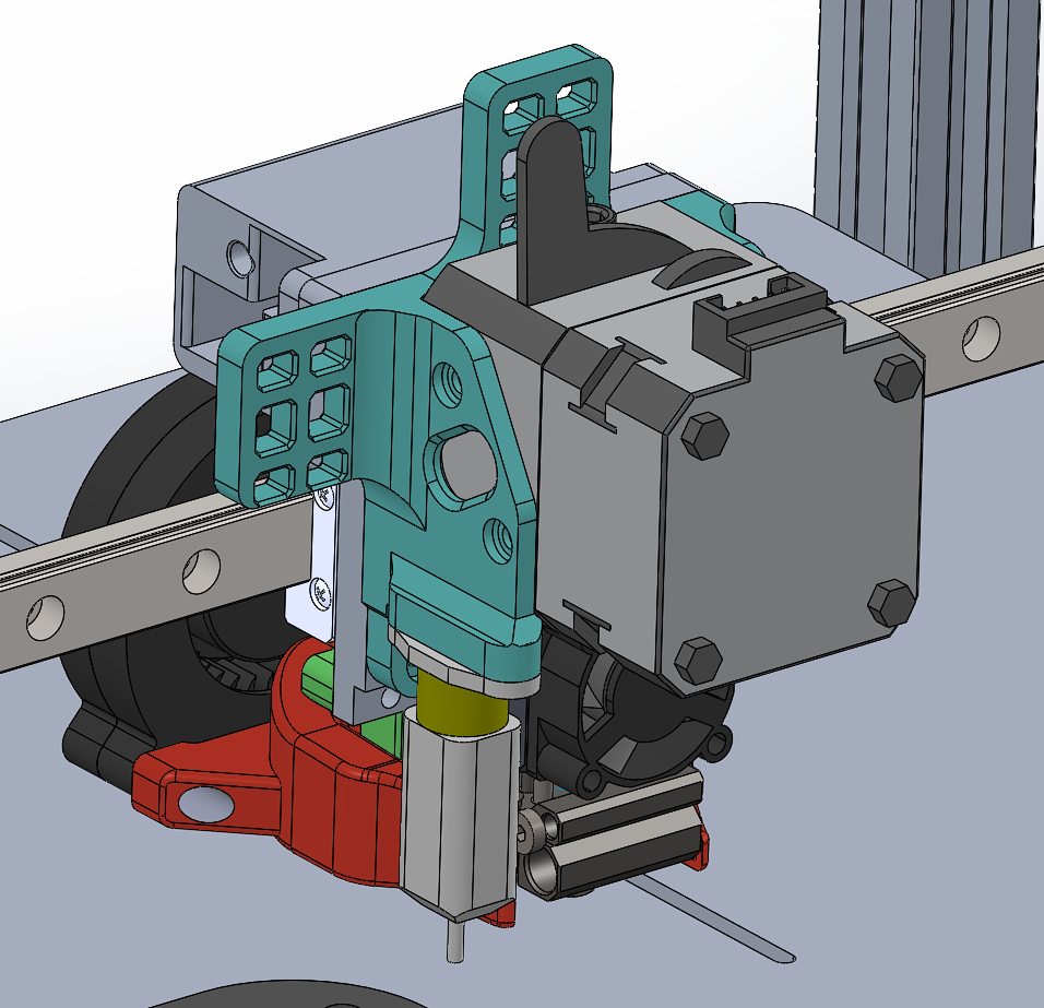 Railcore LGX Mount using mosquito