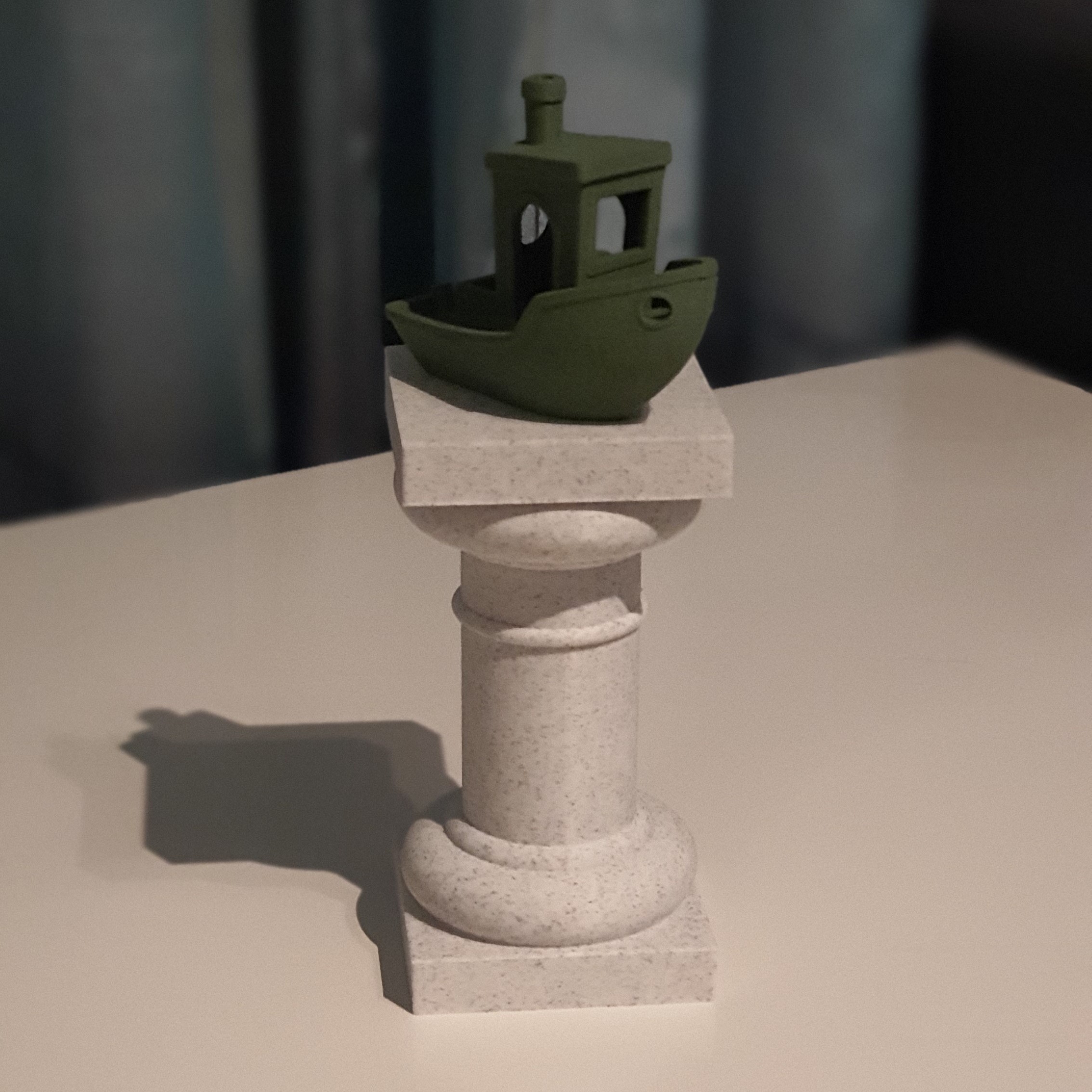 Roman Column Display Stand By Olivier V Download Free STL Model police-department-snoqualmie-wa