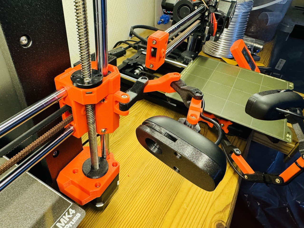 Logitech C270 Webcam holder and arm for Prusa MK4 Z-Axis (X-End-Clip ...