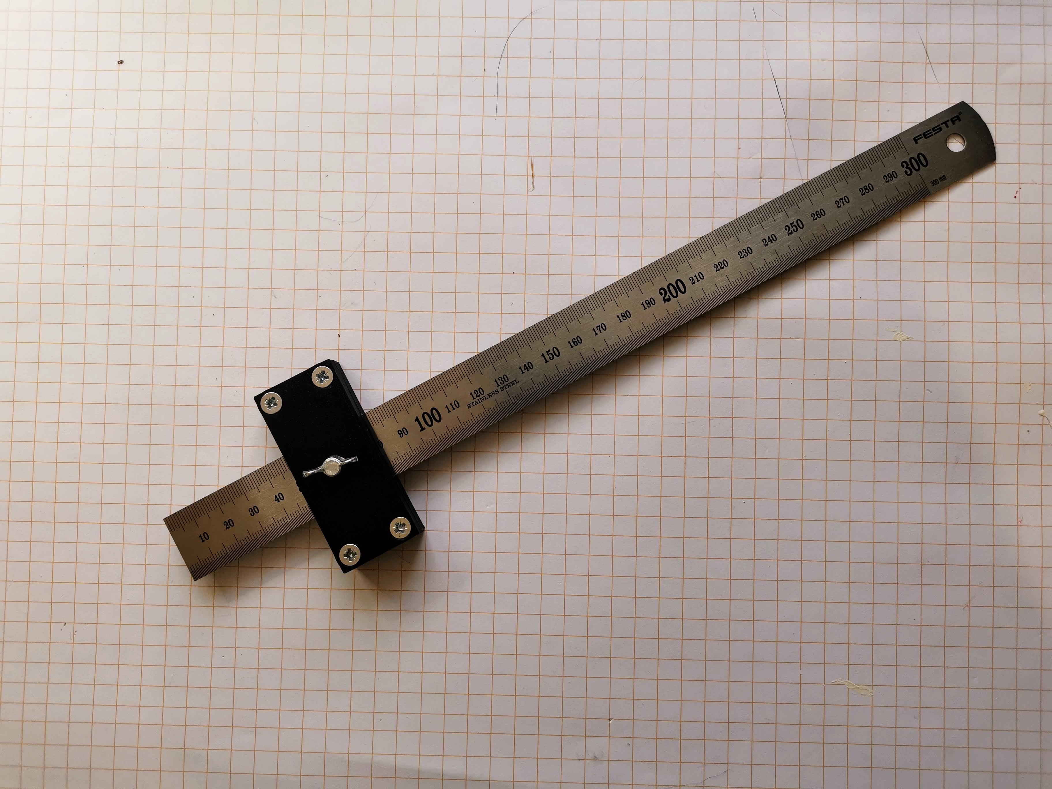 Parametric Ruler Marking Gauge