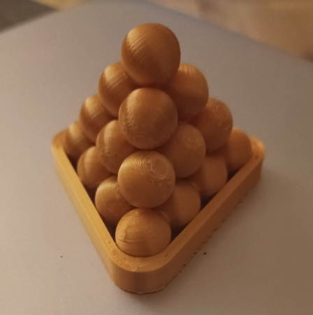 Ball Pyramid Puzzle