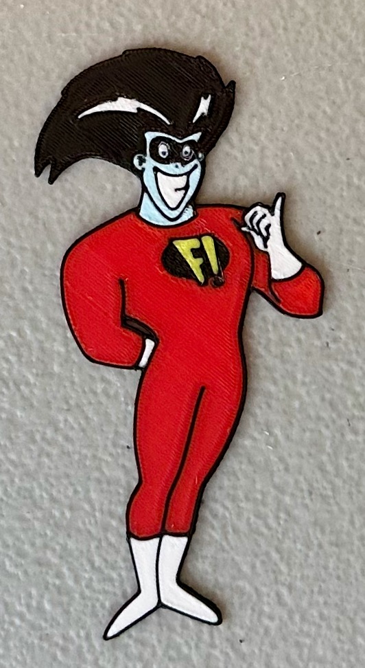 Multicolor Freakazoid Magnet