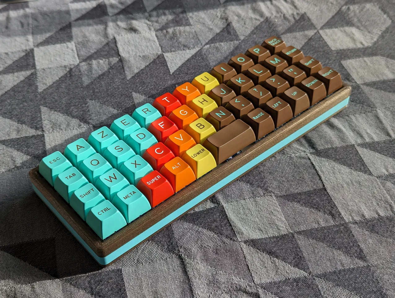 Planck EZ custom case and plate by Shib Mc Ne | Download free STL
