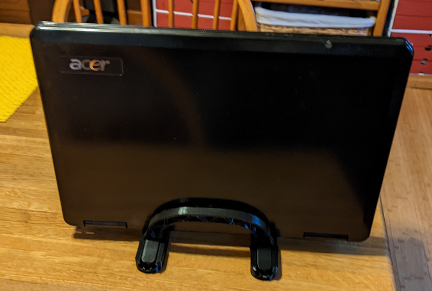 Adjustable, Vertical Laptop Stand