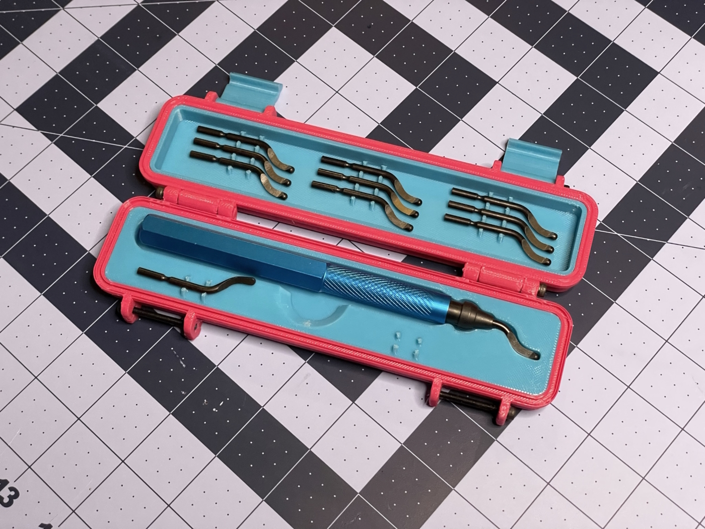 165mm / 6.5" VASTOOLS Deburring Tool Case with Rugged Box by nixkor