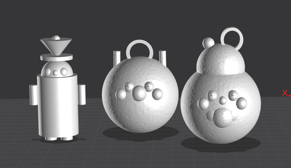 Christmas tree ornaments