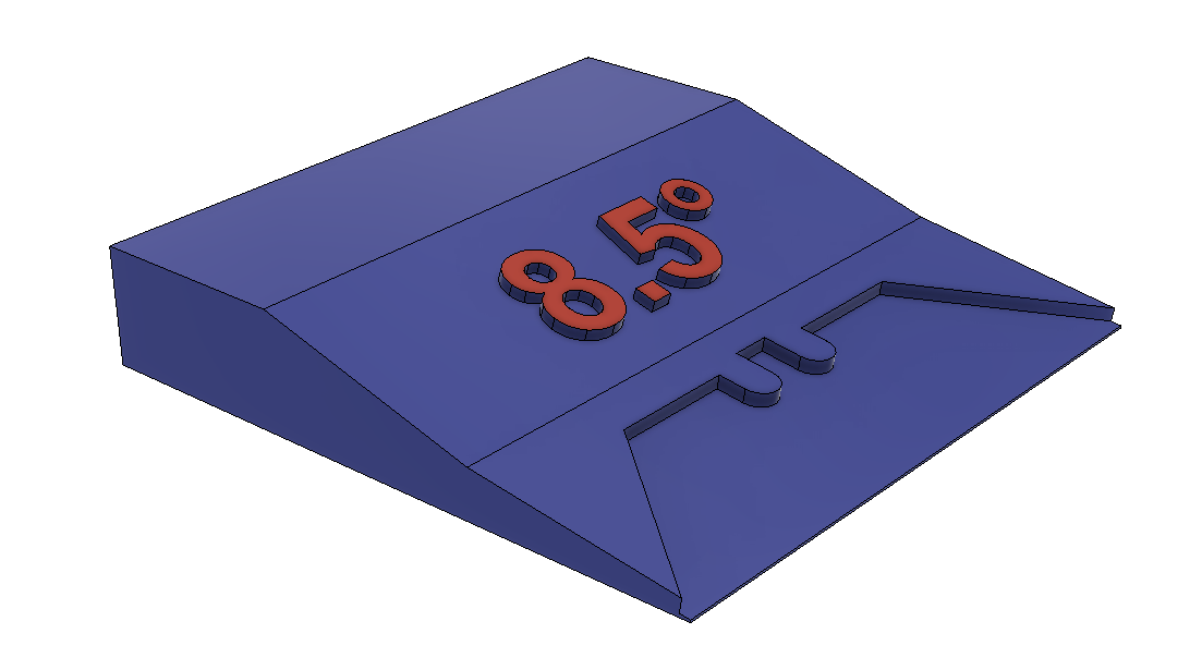 Utility Blade Sharpening Block F360 by ECF Download free STL model