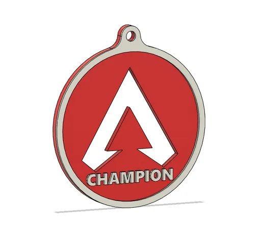 Apex Legends Logo Champion Coin/Token Keychain