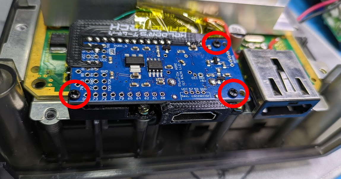 GCVideo Pluto-IIx HDMI Mount - Stiffer version that still provides 3 ...