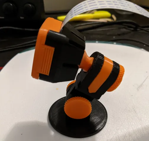 Articulating Raspberry Pi Camera Mount Base