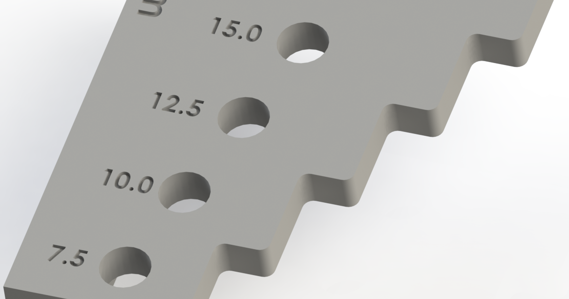 Drilling tools for different drill sizes and distances by Craftop