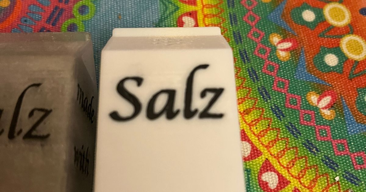 Saltshaker by Ckobar Download free STL model