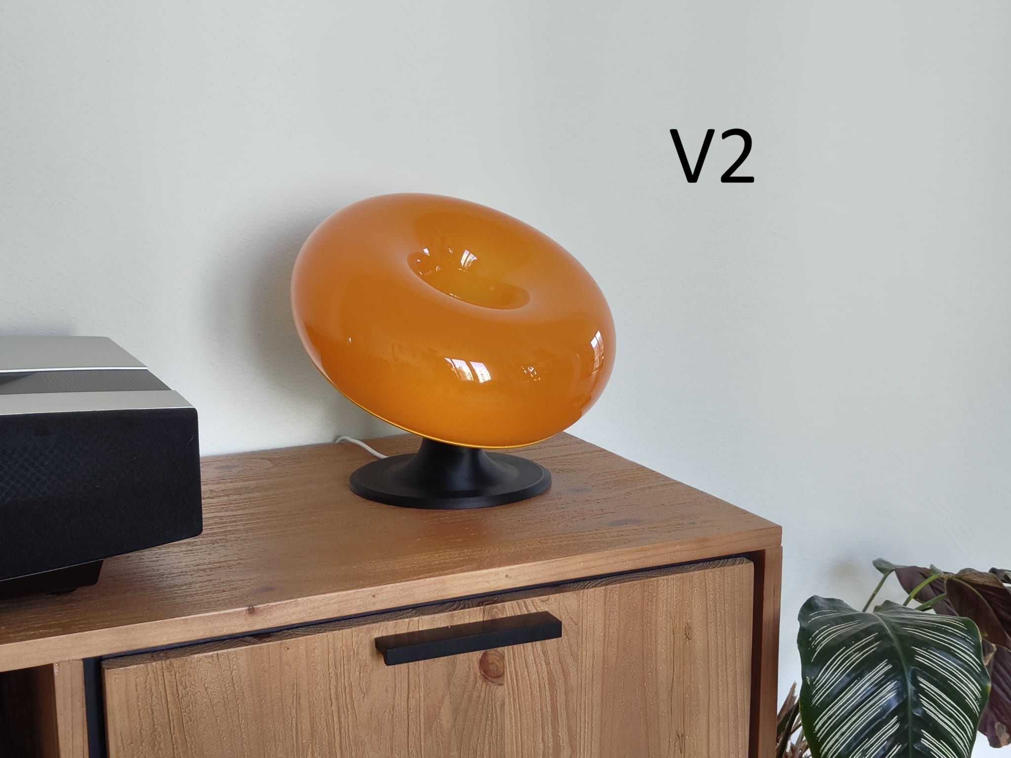 IKEA VARMBLIXT Donut Light Floating Pedestal 30°