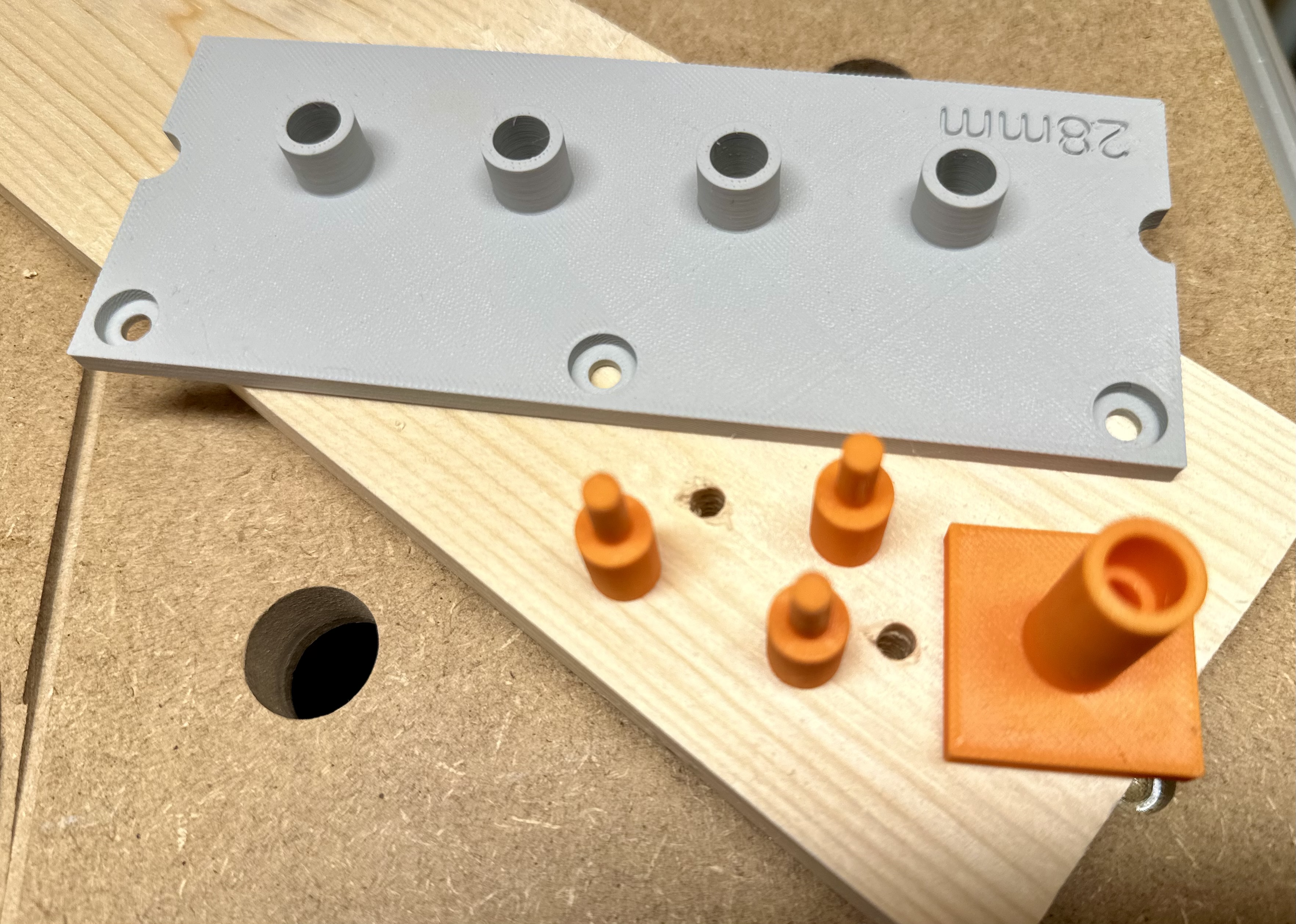 Shelf Pin Jig by hashtagsheep Download free STL model