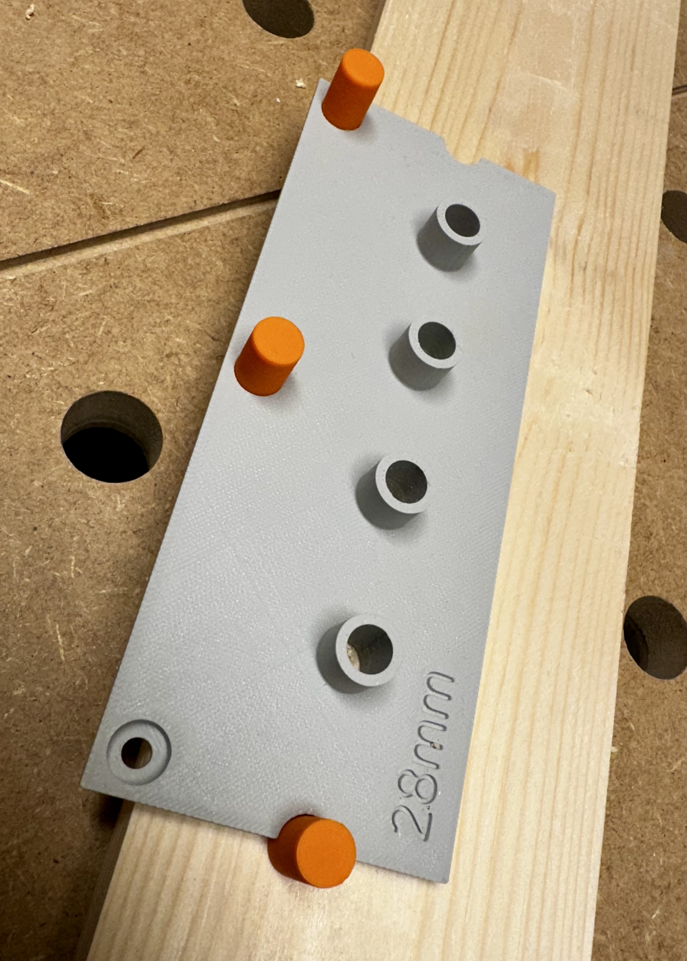 Shelf Pin Jig by hashtagsheep Download free STL model