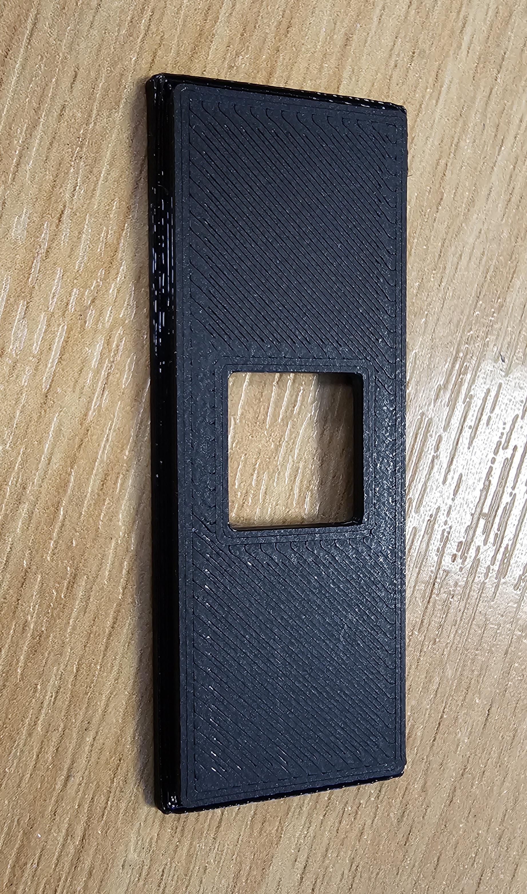 Hammond 1593KBK Enclosure End Cover - USB Cutout