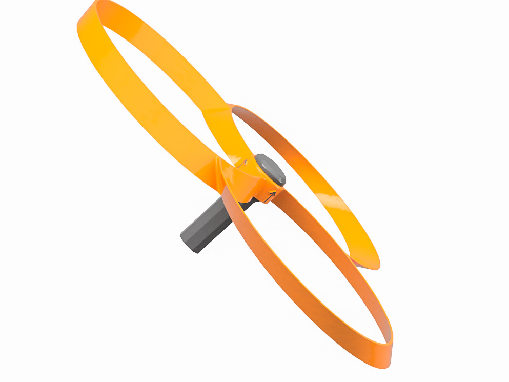 Screwdriver Ventilator & compressed air alternative Toroidal Design by