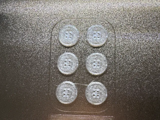 Button replacement for IKEA duvet cover